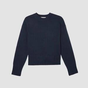 Everlane Cotton Navy Sweater Never Worn Size S